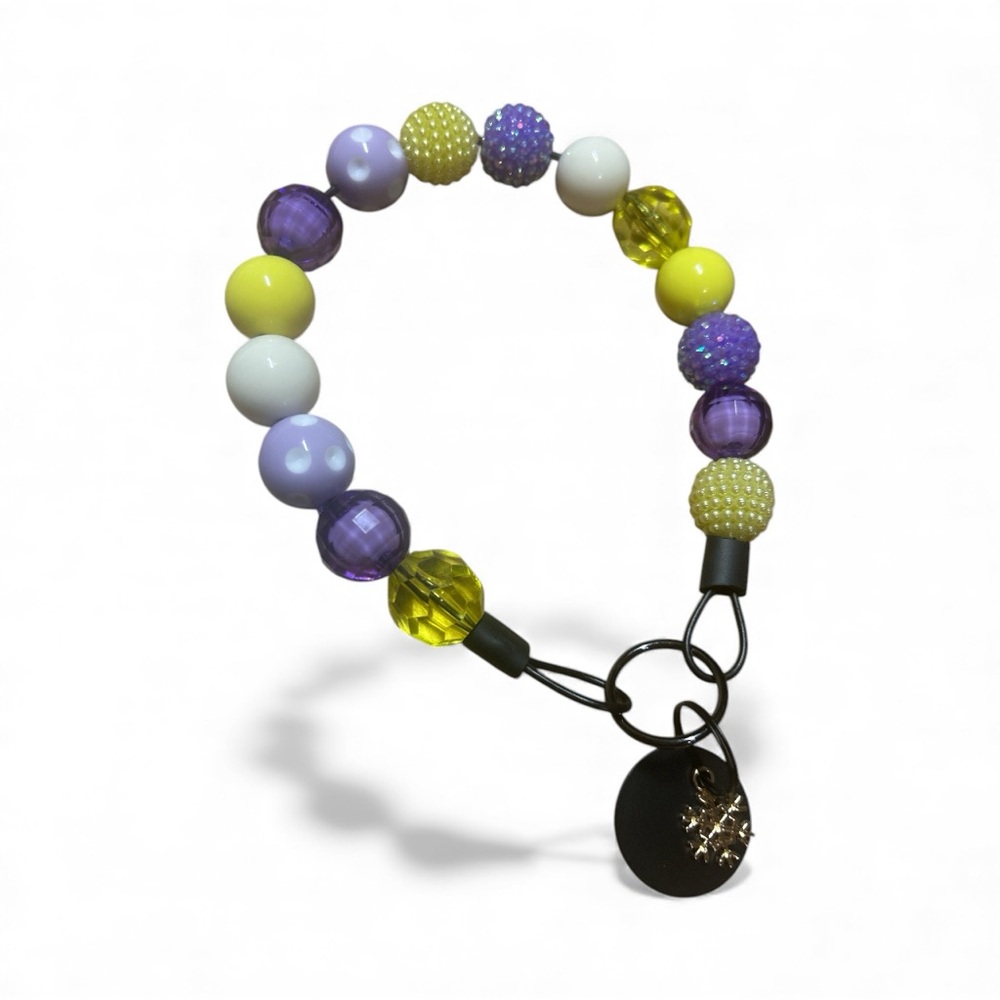 Colorful Beaded Handmade Dog Collar size M